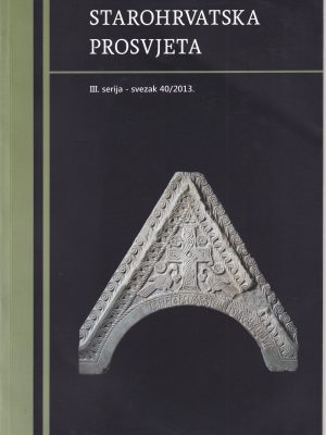 Časopis Starohrvatska prosvjeta vol. 40/2013